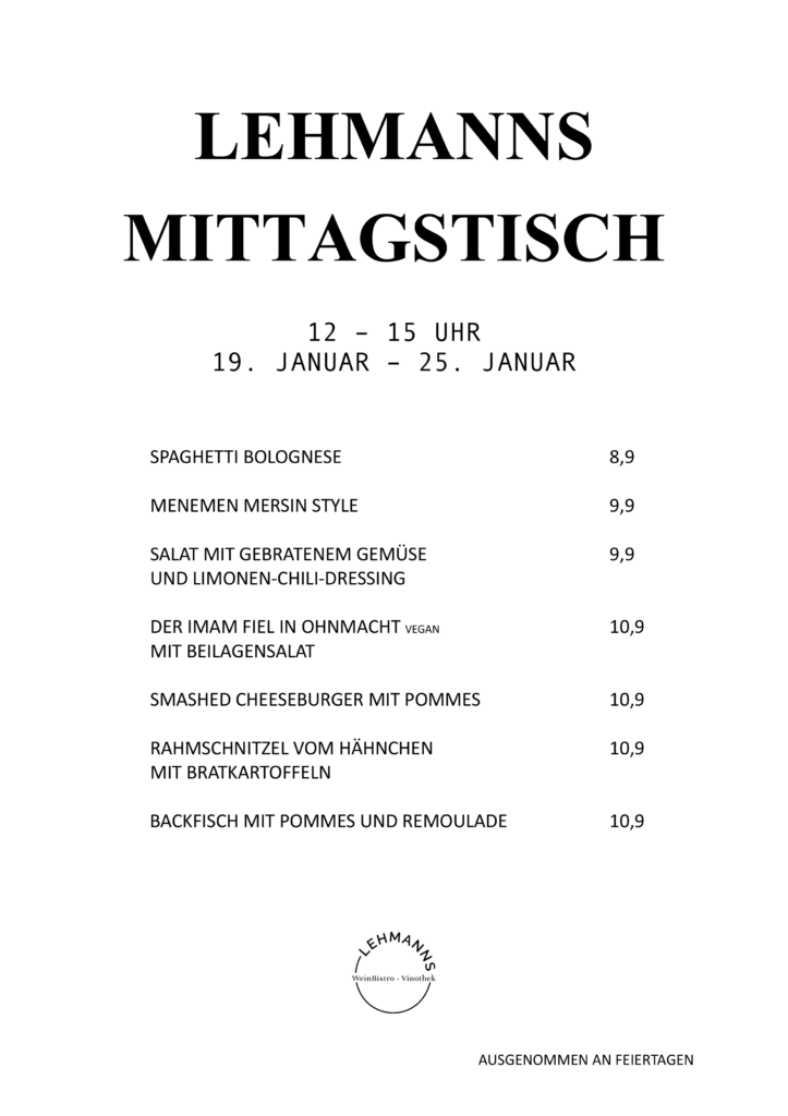 Lehmanns Mittagstisch